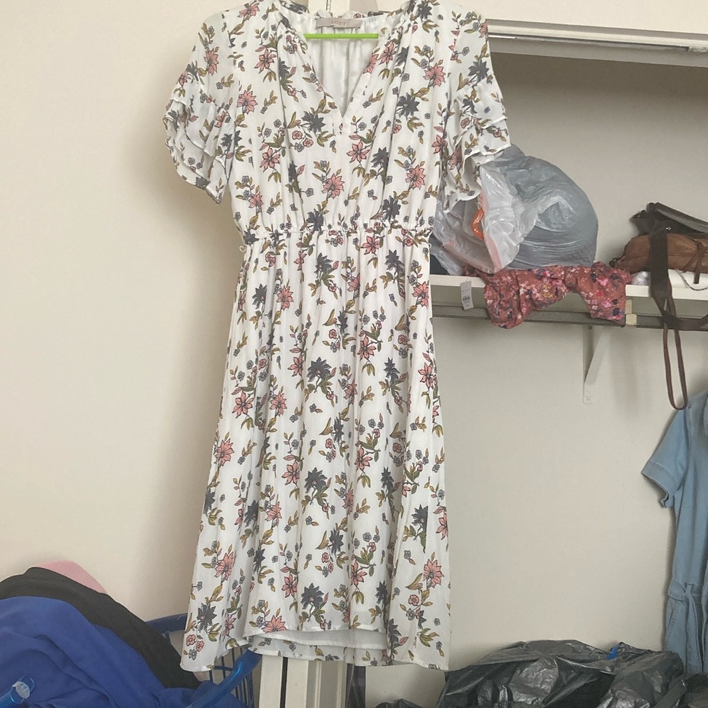 LOFT floral dress